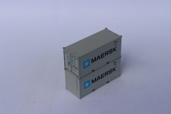MAERSK (MSKU) 20' Std. height containers with Magnetic system, Corrugated-side. JTC-205333