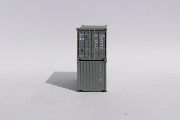 DONG YOUNG 20' Std. height containers with Magnetic system, Corrugated-side. JTC-205440