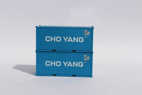 CHO YANG 20' Std. height containers with Magnetic system, Corrugated-side. JTC-205430