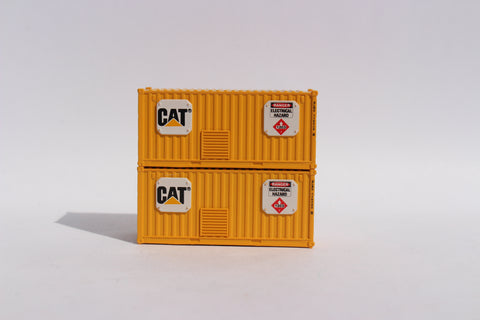 "VS" CAT 'Electrical Distribution' unit 20' Std. height container with Magnetic system, Corrugated-side. JTC-205702 SOLD OUT