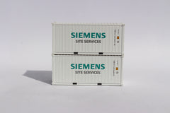 "VS" Siemens (site services) 20' Std. height container with Magnetic system, Corrugated-side. JTC-205438