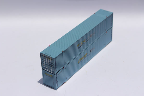 Werner Global 53' HIGH CUBE 8-55-8 corrugated containers. JTC # 537008