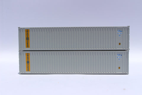 TransOcean (ex-US Lines) 40' Standard height (8'6")  2-P-44-P-2 Panel side standard wave  corrugations containers. JTC # 405524