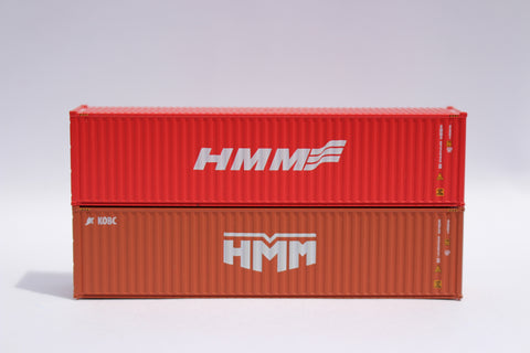 HMM, MIX PACK 40' HIGH CUBE containers with Magnetic system, Corrugated-side. JTC# 405805