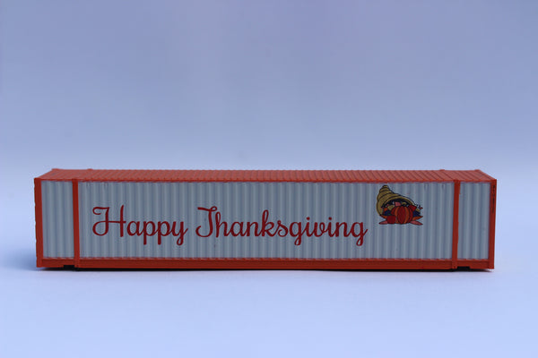 "VS" THANKSGIVING - 48' HIGH CUBE corrugated container with Magnetic system. JTC# 485025