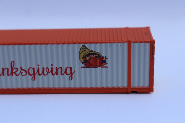 "VS" THANKSGIVING - 48' HIGH CUBE corrugated container with Magnetic system. JTC# 485025