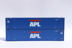 APL (large logo) Set #3, 48' HC 3-42-3 corrugated containers with Magnetic system, JTC # 485019