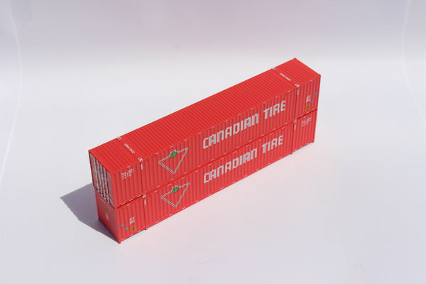 Canadian Tire - Set #2, 53' HIGH CUBE 6-42-6 corrugated containers with Magnetic system, Corrugated-side. JTC # 535047