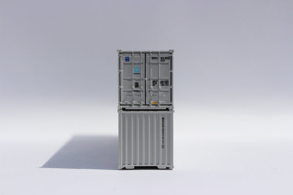 MAERSK LINE - 40' Standard height (8'6") corrugated side steel containers, JTC # 405308