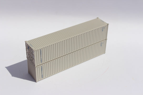 FARRELL LINES - 40' Standard height (8'6") corrugated side steel containers. JTC # 405347