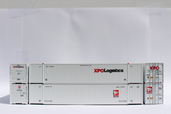 XPO Logistics Set #2,  53' HIGH CUBE 8-55-8 corrugated containers. JTC # 537047