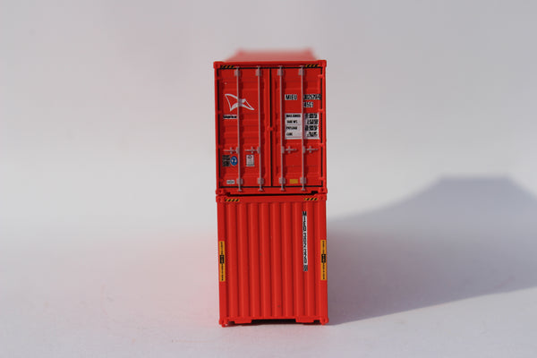 Hamburg Sud (Maersk)– 40' HIGH CUBE containers with Magnetic system, Corrugated-side. JTC # 405186
