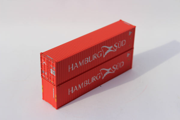Hamburg Sud (Maersk)– 40' HIGH CUBE containers with Magnetic system, Corrugated-side. JTC # 405186