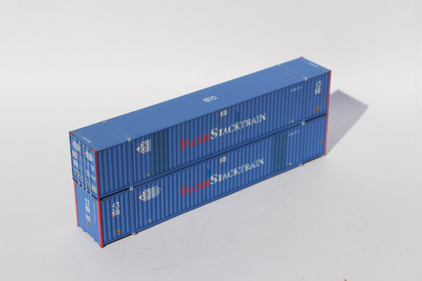 UMAX - FORMER PACER STACKTRAIN PATCH 53' HIGH CUBE, 6-42-6 corrugated containers with Magnetic system, Corrugated-side. JTC #535061