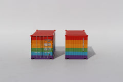 MAERSK (RAINBOW - HASU) 20' Std. height container with Magnetic system, Corrugated-side. JTC-205482 (single)