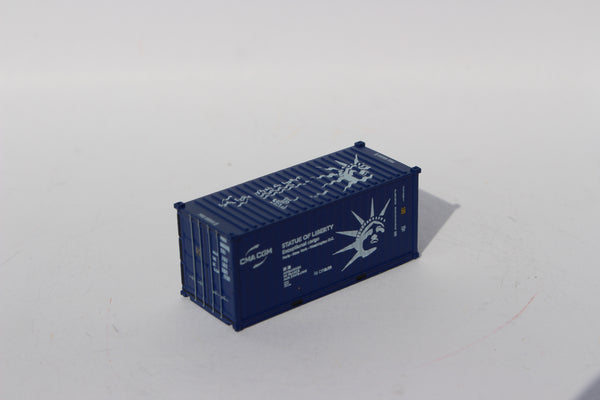 CMA CGM "Lady Liberty' transport container.  Std. height container with Magnetic system, Corrugated-side. JTC-205448 (single)