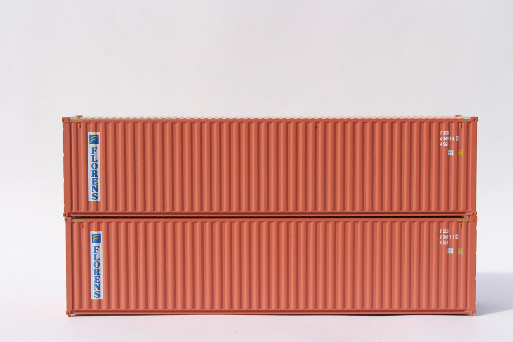 Florens (vertical logo) – 40' HIGH CUBE containers with Magnetic syste ...