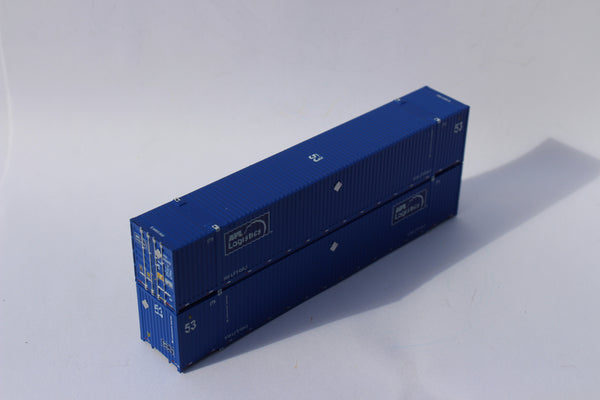 APL Logistics 8-55-8 Set #1 Corrugated 4VI container. JTC# 537020