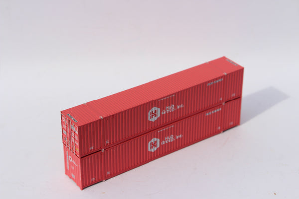 UPHU - FADED, UPHU PATCH OF ex-HUB GROUP Set 2 - 53' HIGH CUBE, 6-42-6 corrugated containers with Magnetic system, Corrugated-side. JTC #535067