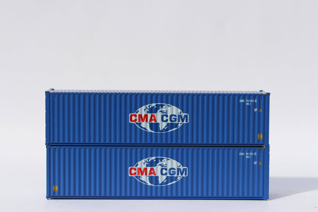 CMA CGM (Globe logo) 40' High Cube contaniers JTC # 405103