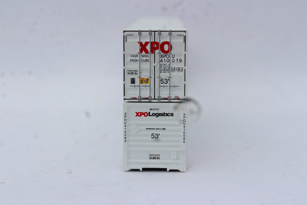 XPO Logistics Set #3,  53' HIGH CUBE 8-55-8 corrugated containers. JTC # 537071