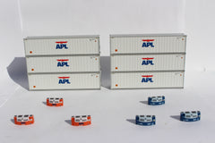 APL Scheme 40' HC Reefer Set (6 reefers, 6 gensets) JTC# 406502