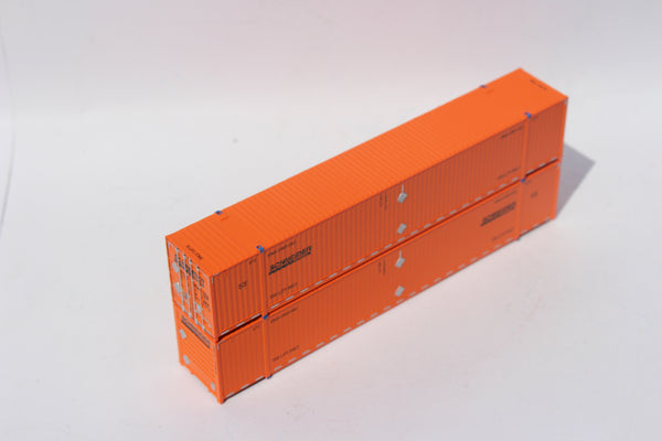 SCHNEIDER SET #4 - 53' HIGH CUBE 8-55-8 corrugated container. JTC # 537069