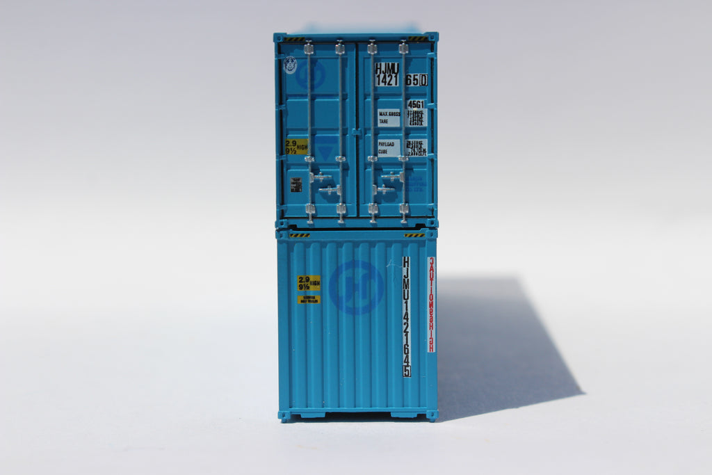 Patch Container SEACO 40' HIGH CUBE (Ex-Hanjin blue patch) containers with Magnetic sy ...