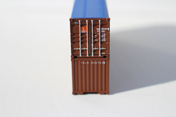 TRANSAMERICA Pyramid (brown) 40' Canvas/Open top Magnetic container. JTC# 402003 SOLD OUT