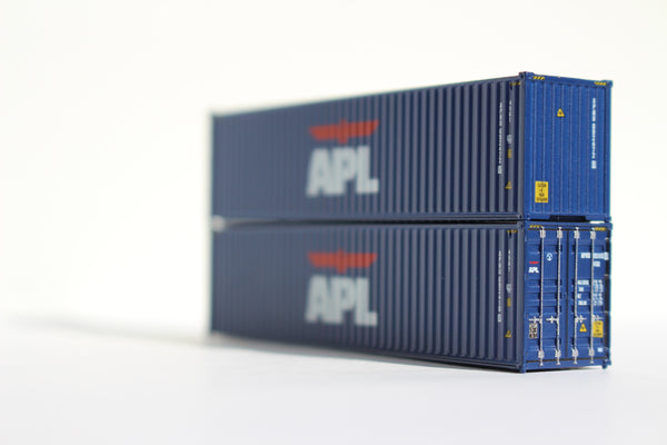 APL 40' HIGH CUBE containers with Magnetic system, Corrugated-side. JTC # 405003 SOLD OUT