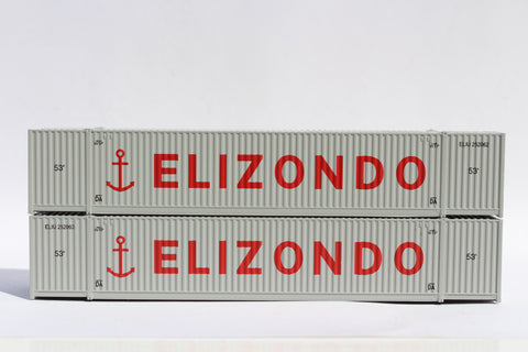 Elizondo Line 53' HIGH CUBE 8-55-8 corrugated containers with Magnetic system. JTC # 537058