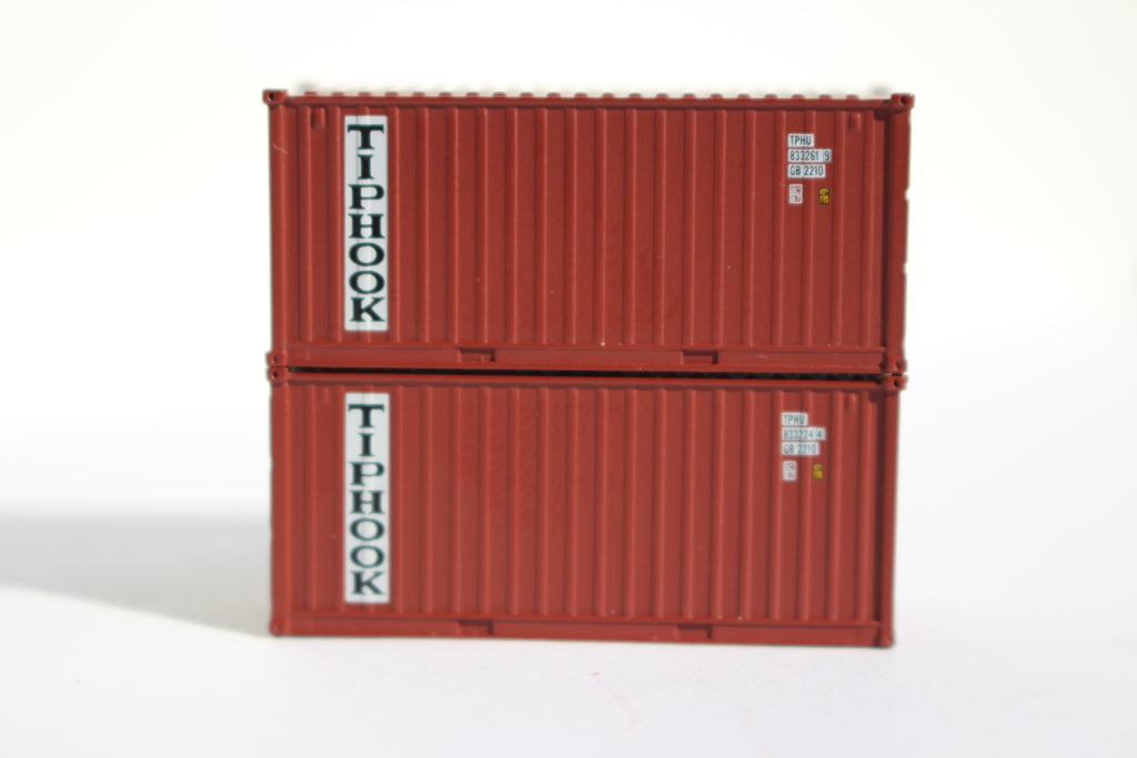TIPHOOK 20' Std. height containers with Magnetic system, Corrugated-side. JTC# 205302