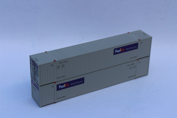 Cube Code Fedex FedEx Multimodal Set #2 53' HIGH CUBE 8-55-8 corrugated containers wit ...