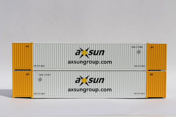 AXSUN 53' HIGH CUBE 8-55-8 corrugated containers with Magnetic system. JTC # 537067