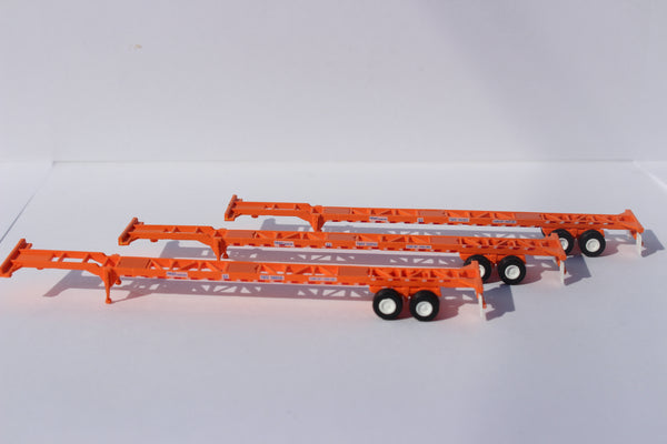 Trac Leasing 53' CHASSIS for 53' containers (Three Pack).  JTC #152004 SOLD OUT