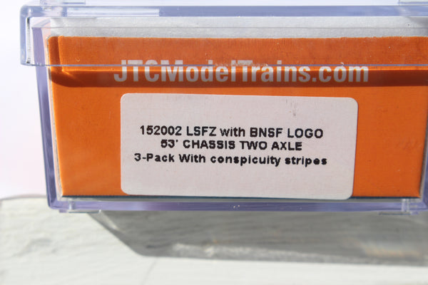 Direct Chassislink Inc. LSFZ with BNSF logo 53' CHASSIS for 53' containers (Three Pack).  JTC #152002 SOLD OUT
