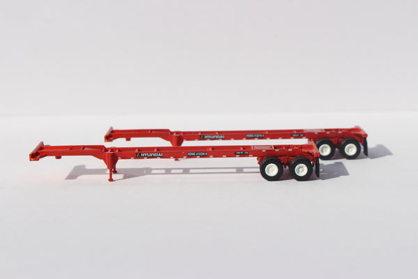 Hyundai 40' CHASSIS for 40' containers (Two Pack) JTC #142015