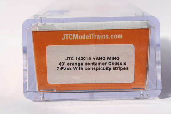 Yang Ming 40' CHASSIS for 40' containers (Two Pack) JTC #142014
