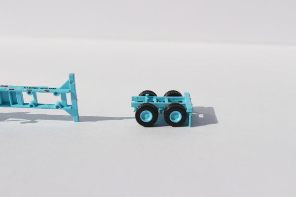 Maersk Sealand repaint 20' CHASSIS for 20' containers (Three Pack).  JTC #122004 SOLD OUT