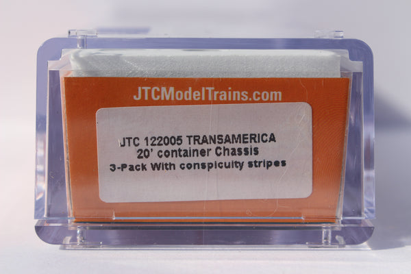 TransAmerica 20' CHASSIS for 20' containers (Three Pack).  JTC #122005 SOLD OUT