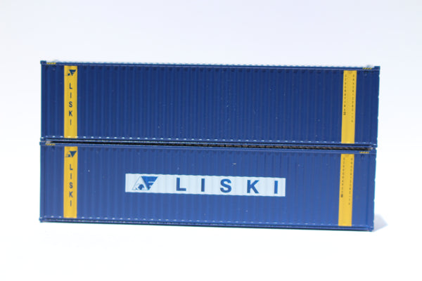 LISKI 40' HIGH CUBE containers with Magnetic system, Corrugated-side. JTC# 405031
