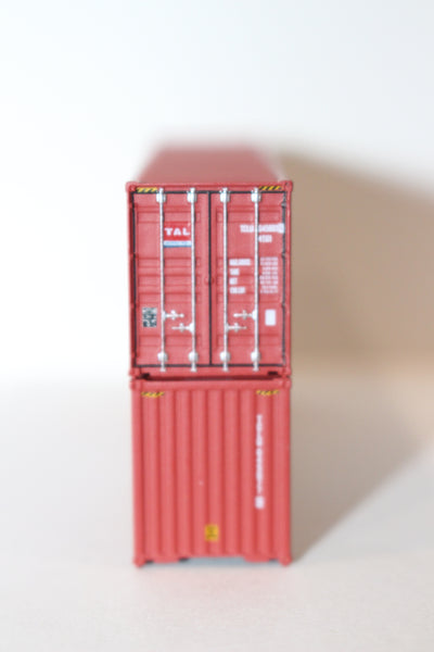 TAL '50 Years' 40' HIGH CUBE containers with Magnetic system, Corrugated-side. JTC # 405001