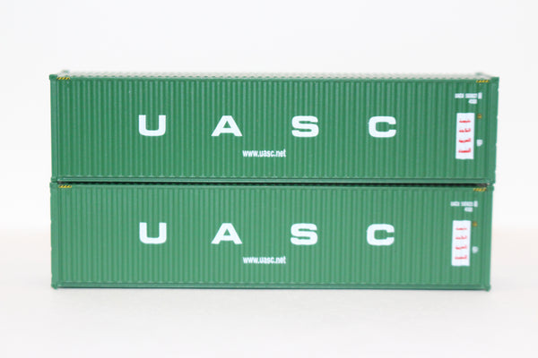 UASC   40' HIGH CUBE containers with Magnetic system, Corrugated-side. JTC # 405010