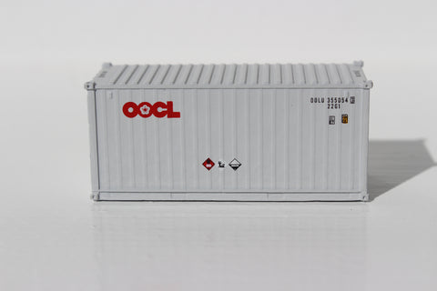 OOCL  20' Std. height containers with Magnetic system, Corrugated-side. JTC-205308