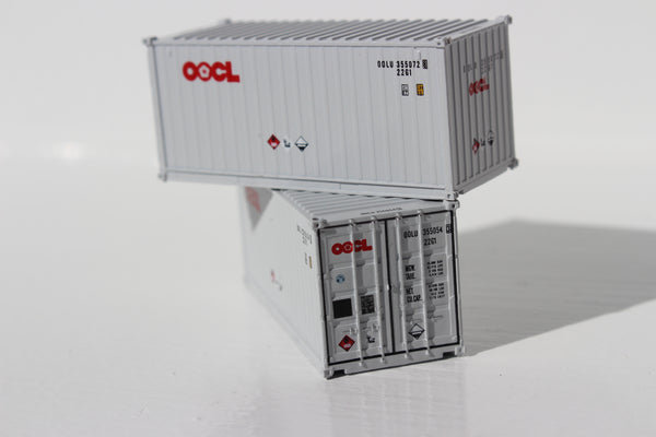 OOCL  20' Std. height containers with Magnetic system, Corrugated-side. JTC-205308