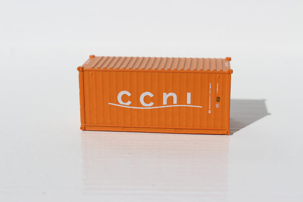 CCNI  20' Std. height containers with Magnetic system, Corrugated-side. JTC-205306