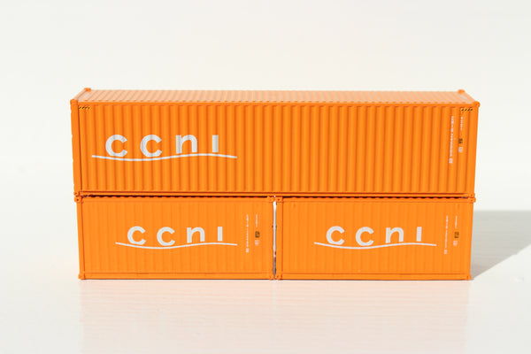 CCNI  20' Std. height containers with Magnetic system, Corrugated-side. JTC-205306