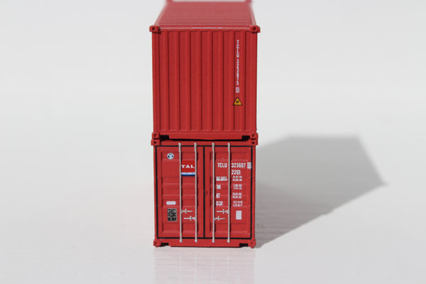 TAL (brown) 20' Std. height containers with Magnetic system, Corrugated-side. JTC-205322