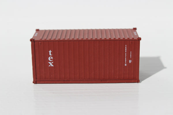TEX (Kien Hung Lease) 20' Std. height containers with Magnetic system, Corrugated-side. JTC-205335