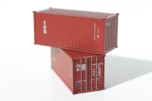 TEX (Kien Hung Lease) 20' Std. height containers with Magnetic system, Corrugated-side. JTC-205335